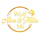 Wolf Alex & Mila Mi — офіційний логотип
